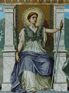 A_mosaic_-LAW-_by_Frederick_Dielman,_1847-1935